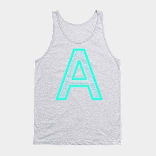 Letter A Tank Top